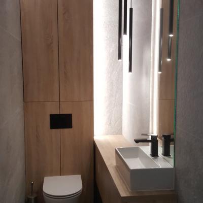 Praktyczna zabudowa toalety